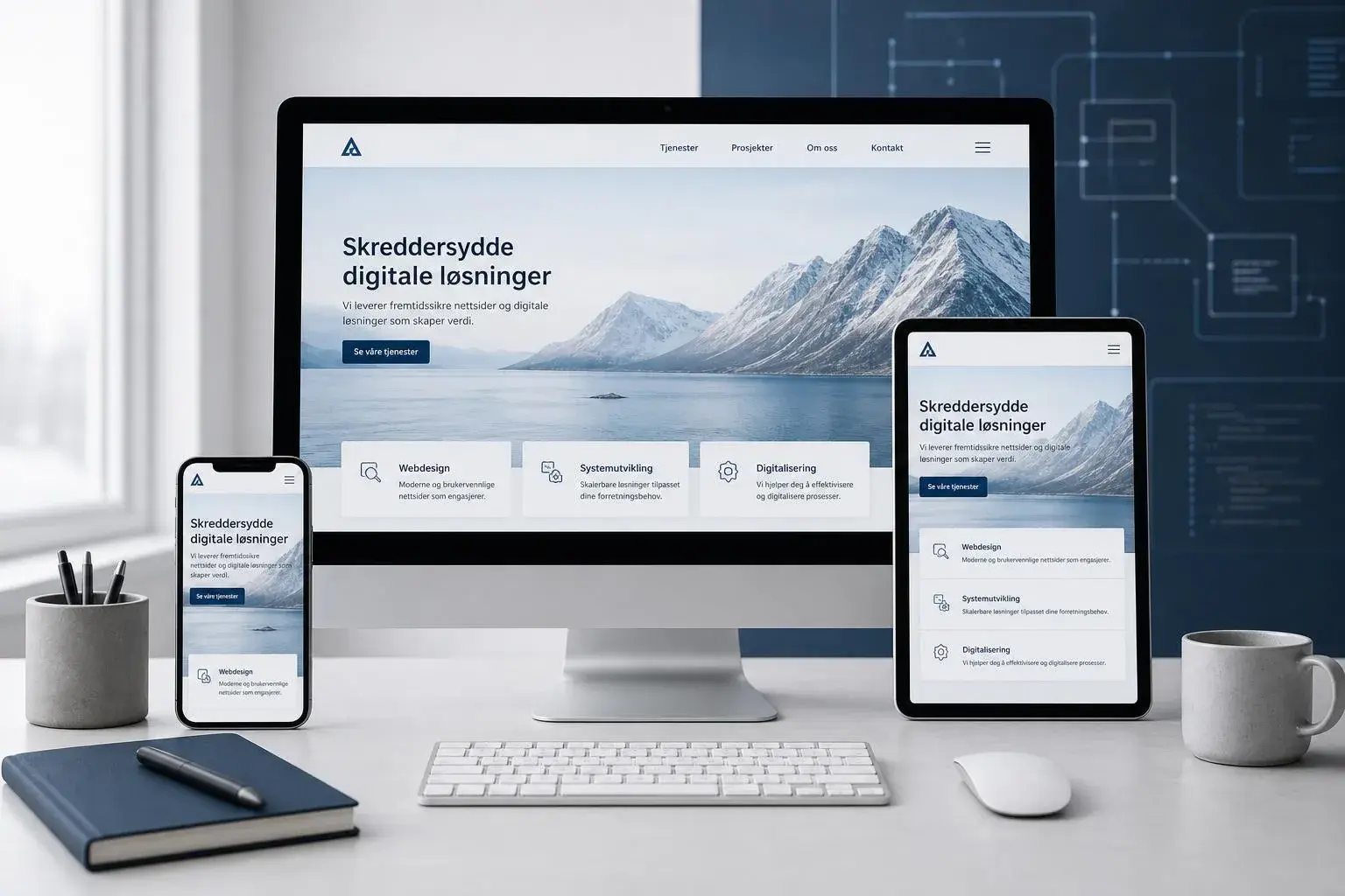 Responsive Design i 2026: Slik optimaliserer du nettsiden for alle enheter