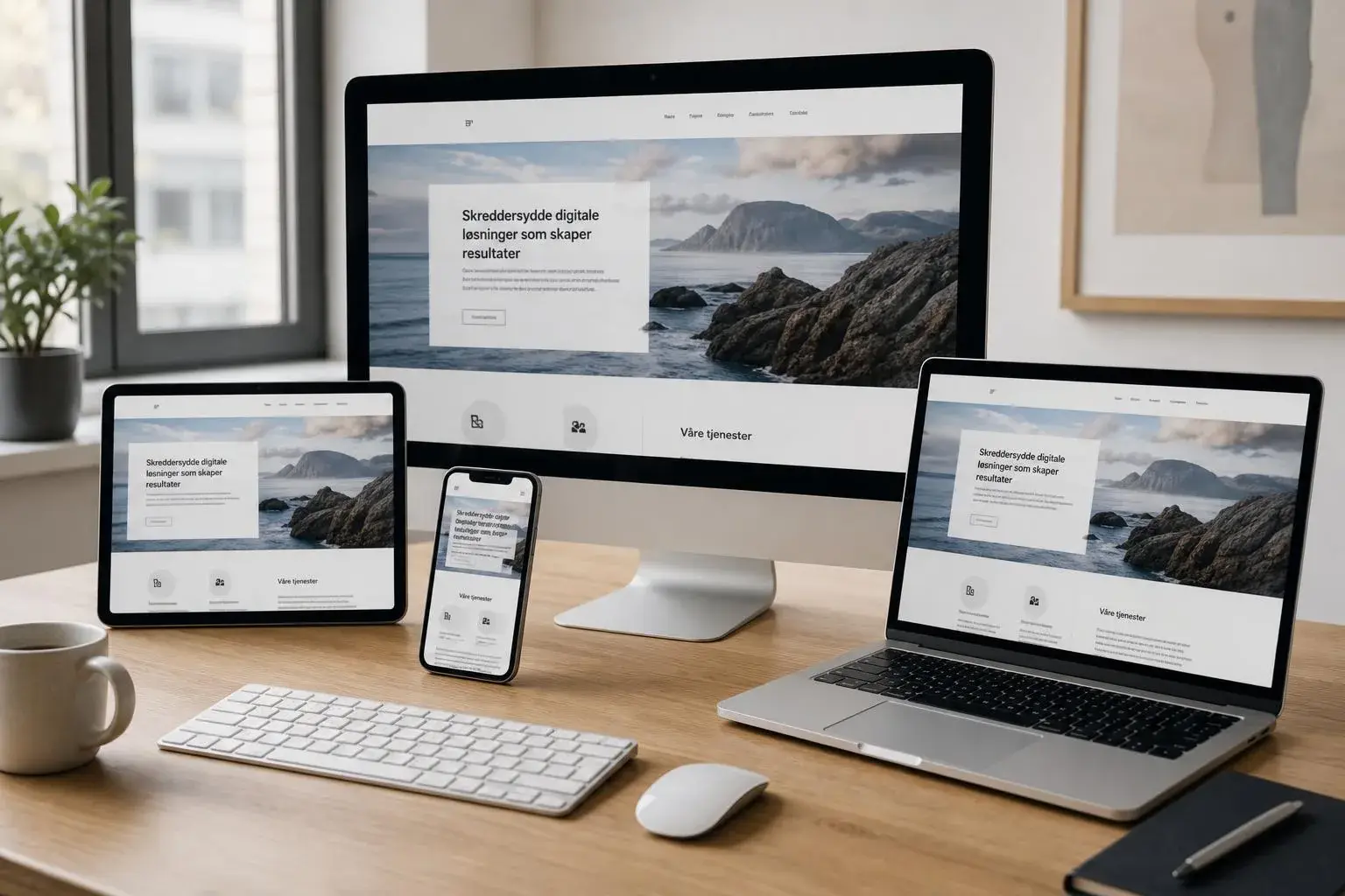 Responsivt Design som Forretningsfordel - Optimaliser Nettsiden for Alle Enheter