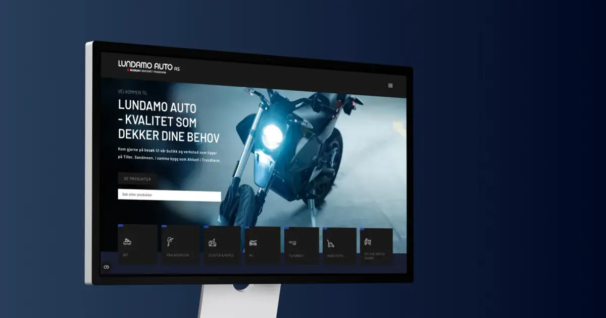 Lundamo Auto – nettside